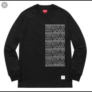 Supreme stacked s/s top